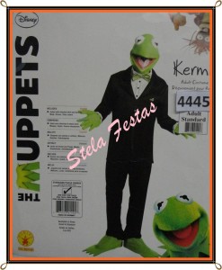 ref-4445-aluguel fantasia adulto masculino-the muppets-Stela Festas