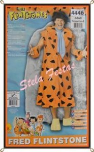 ref-4446-aluguel fantasia adulto masculino-fred flintstone-Stela Festas (WinCE)