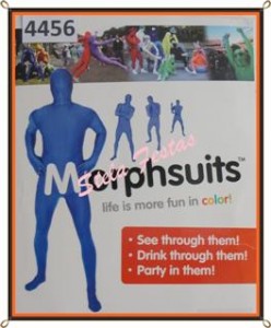 ref-4456-aluguel fantasia adulto masculino-morphsuits azul-Stela Festas (WinCE)